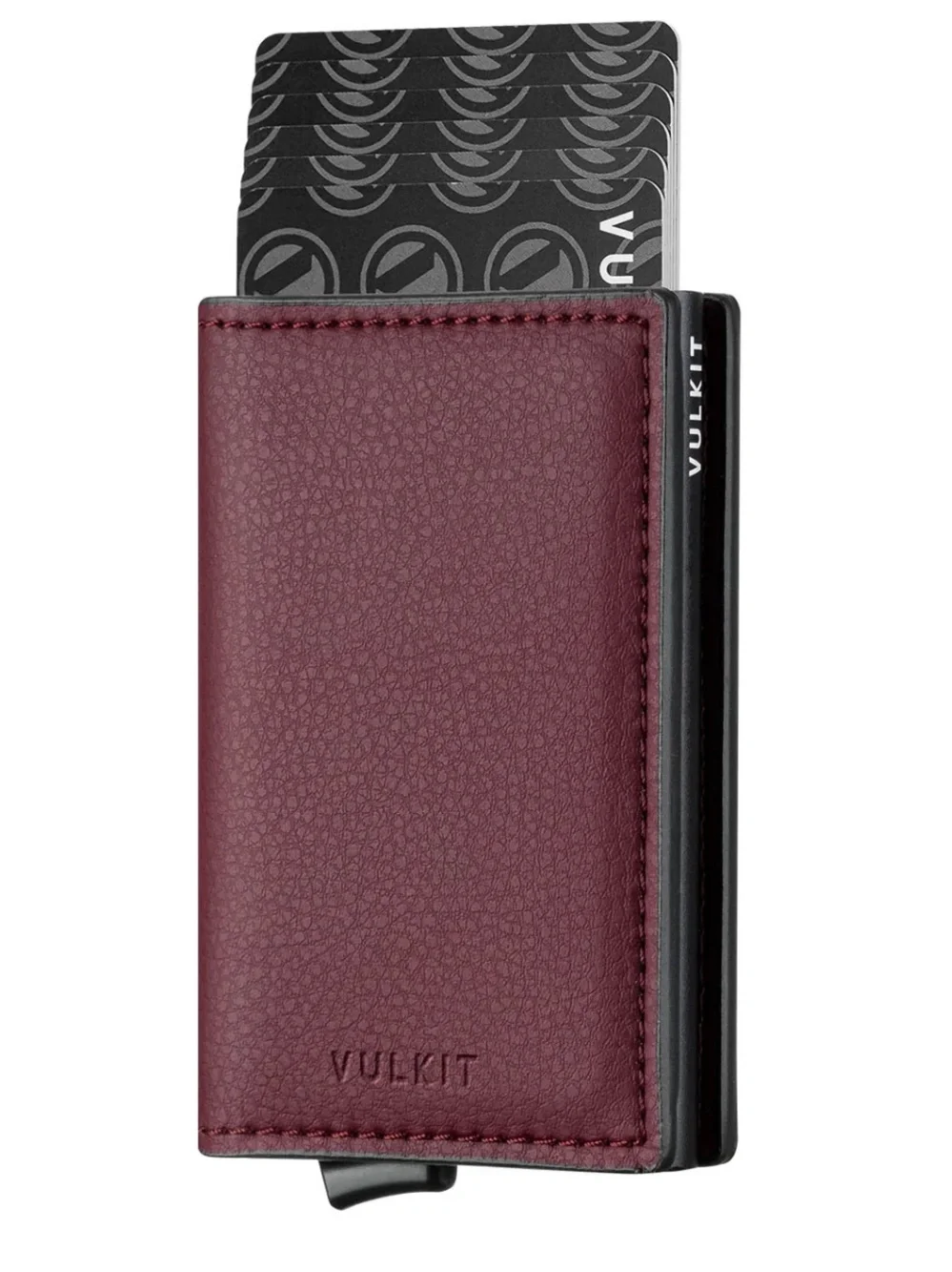 VC201- Built-in Aluminum Card Holder with Back Slot,RFID Blocking